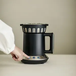 Tostador de café sin humo Máquina eléctrica para asar granos de café Tostador de café pequeño para uso personal