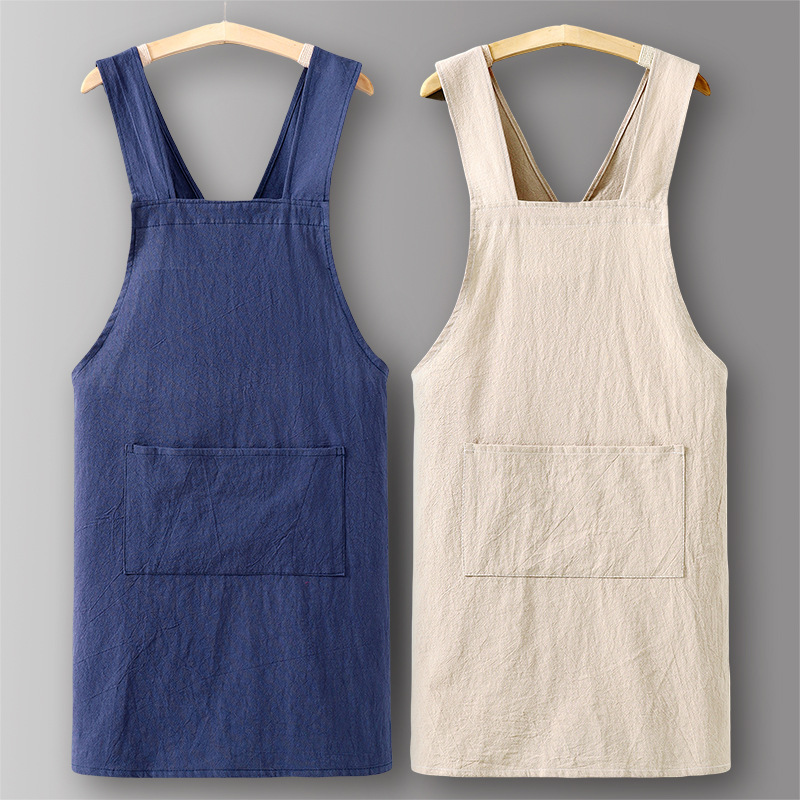 Bande croisée pur coton bleu violacé+Beige