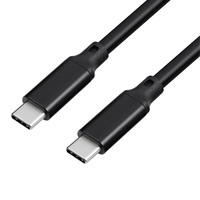 Câble USB C vers C 100W 5A avec puce E-Marker, charge rapide PD, câble de données Type C, chargeur haute vitesse pour ordinateur portable, téléphone, câble USB C