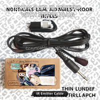 Kabel Shutter Kamera Digital 2.5mm PVC Kabel Timer Trigger Spring Kabel Konduktor Tembaga Murni 1m Komputer Motor IP65