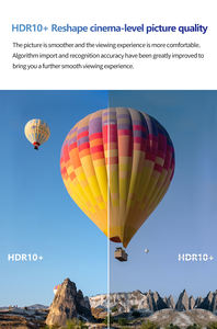 Yinzam S8 <span class=keywords><strong>Smart</strong></span> Android Mini LED Laser DLP <span class=keywords><strong>Projecteur</strong></span> 4K 1080P 3D Max Portable Home Cinéma avec Haut-Parleur Stéréo Intégré 2G RAM - Product Image 4