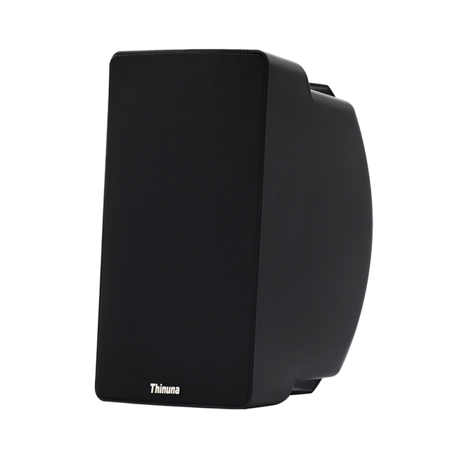 Thinuna FS-Q4 II B/W 4" 8 Ohm Input 40w Public Address System Sound Audio pa Speaker Outdoor Wall Mounted Speakers for Mosque