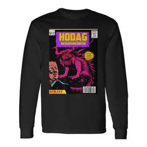 Camiseta de manga larga Hodag The Fearsome Critter Cryptid Comic - Product Image 1