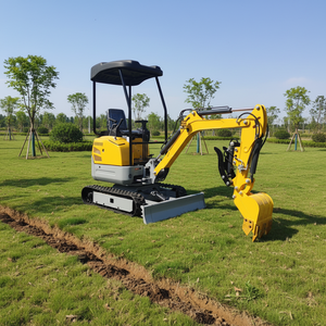 Mini-excavatrice <span class=keywords><strong>diesel</strong></span> la <span class=keywords><strong>moins</strong></span> chère avec cabine climatisée pour l'excavation de terrains, la construction de maisons et les travaux de génie-construit. - Product Image 3