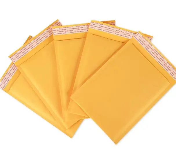 Kraft Bubble Mailer Paper Mailng Bag Custom Mailing Envelopes for Express delivery