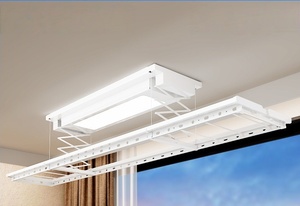 รีโมทคอนโทรลอัจฉริยะ ควบคุมไฟ LED ให้ส่องสว่าง พร้อมราวตากผ้าไฟฟ้าแบบยืดหดอัตโนมัติ - Product Image 4