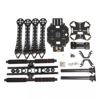 Kit Rangka Holybro S500 480mm Wheelbase dengan Lengan Serat Karbon 10 Inci untuk FPV RC Quadcopter UAV DIY Drone Suku Cadang Pengganti