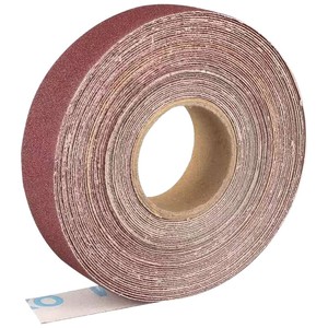 Rollo de tela abrasiva de diamante de 1 pulgada (25 mm) para lijado y pulido de madera y metal, uso con lijadora manual, material de alúmina - Product Image 2