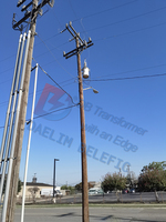 Transformador de distribución montado en poste de aceite monofásico Daelim 15 25 KVA 50 75 KVA 100 167 KVA 333kVA 15kV 33kV