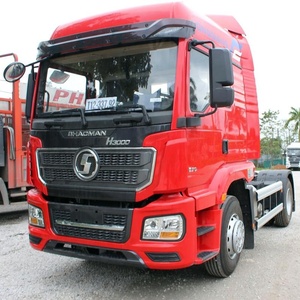 Truk Traktor Berat SHACMAN H3000 4x2 370HP Baru Euro 3 Diesel Setir Kiri Gearbox FAST Kamera untuk Penggunaan Terminal Pelabuhan - Product Image 1