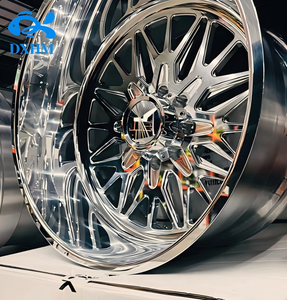 Cerchi Fuoristrada 4x4 da 20 22 <span class=keywords><strong>24</strong></span> Pollici, 8x170 8x180, Lucidati a Specchio, Forgiati con Profilo Profondo per F-250 F-350 Toyota - Product Image 3