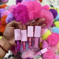 Lumineux Glitter Hairball Lip Oil Berry Tone Gel Formula Teinté Lip Oil Gloss Hydratant Changement de couleur Hydratant Shine
