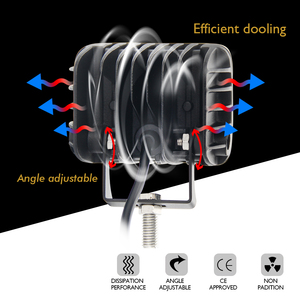 Siêu Độ Sáng Tốt Chất Lượng Side Ánh Sáng 3 Inch <span class=keywords><strong>12</strong></span> 24 <span class=keywords><strong>Volt</strong></span> Ô Tô <span class=keywords><strong>Led</strong></span> Làm Việc Đèn Ánh Sáng Tại Chỗ - Product Image 5