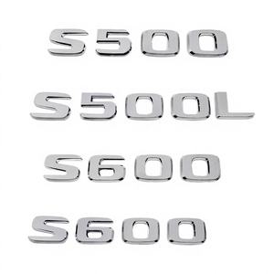 Emblema/Insignia Adhesiva para Maletero Trasero de Mercedes Clase S W126/W140/W220/W221/W222/C217, para S500/S500L, con 1 Año de Garantía - Product Image 2