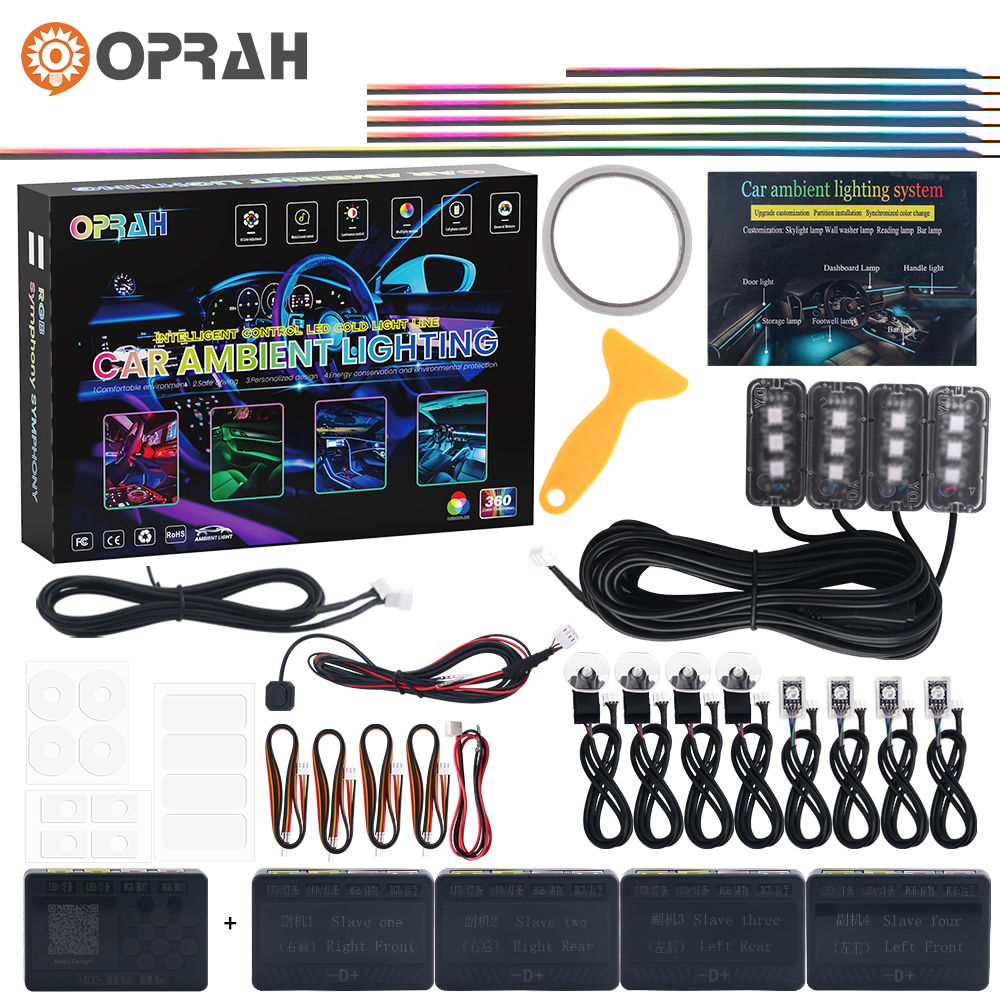Oprah 14/18 in 1 Symphony Rgb Led Atmosphere Lights Decorative