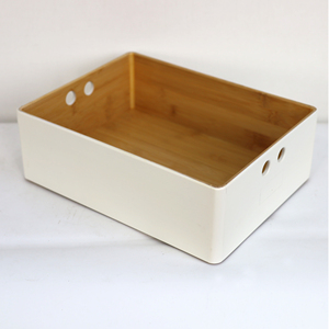 <span class=keywords><strong>Scatola</strong></span> impilabile per <span class=keywords><strong>scrivania</strong></span> in ordine Desktop senza coperchio | Organizer multiuso per forniture <span class=keywords><strong>da</strong></span> cucina cestino per frutta - Product Image 1