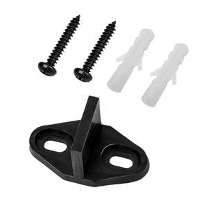 WEKIS Herrajes Modernos Negros para Puertas Correderas Estilo Granero, Rodillo Deslizante Rústico de Rueda Grande para Cocina u Hotel, de Latón, Acero y Madera Maciza, En Stock - Product Image 4