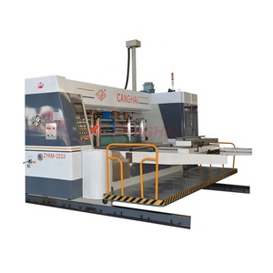 Máquina Impresora Flexográfica de Alta Velocidad Totalmente Automática Canghai, Ranuradora, Troqueladora, para Impresión de Cartón - Product Image 5
