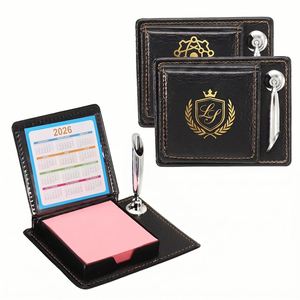 Oferta Especial: Set de Artículos de Oficina Personalizables con Papel de Colores, Caja de Cuero PU, Notas Adhesivas, Bloc de Notas, Portalápices y Calendario - Product Image 1