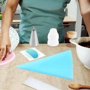 Buses de gâteau de douille de pâtisserie pour la confiserie ensemble professionnel embouts de tuyauterie de crème glacée biscuits Cupcake outil de décoration de gâteau - Product Image 6