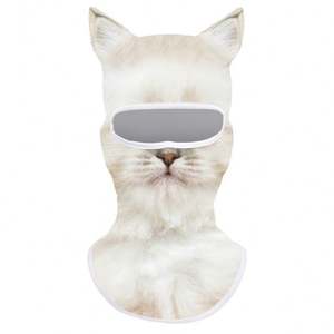 Cagoule de ski 3D personnalisée en gros, respirante, pour hommes et femmes, avec oreilles, idéale pour la pêche - Product Image 1