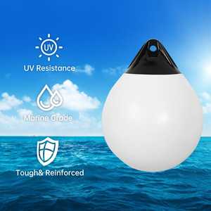 STARRYHEART Lot de 2 ailes gonflables en PVC pour pare-chocs de bateau avec clips pour ailes. - Product Image 2