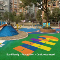 Dalles de sol en caoutchouc élastique pour salle de sport, granulés EPDM, Runsure, écologiques, résistantes aux intempéries, résistantes aux UV, souples, fines, neuves, sûres