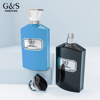 Flacons de parfum en verre de luxe G&S Arabia 30ml 50ml 100ml vides personnalisables avec impression sérigraphique design unique et pulvérisateur à pompe