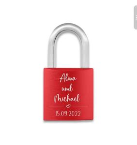 Cadenas en aluminium à manille en acier de 38mm Verrouillage du produit clé Serrures en aluminium gravées antirouille - Product Image 6