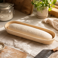 Banneton de boulangerie en gros, directement de l'usine, sans éclats, pour boulangerie professionnelle et détaillants