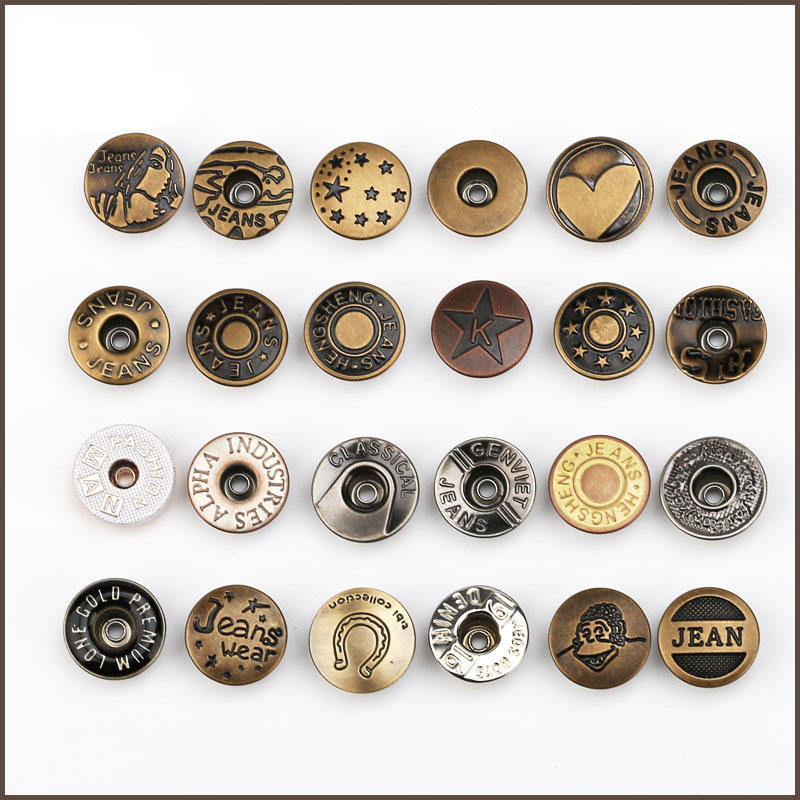 Custom Button Factory OEM ODM Classic Emboss Debossed Engraved Logo ...