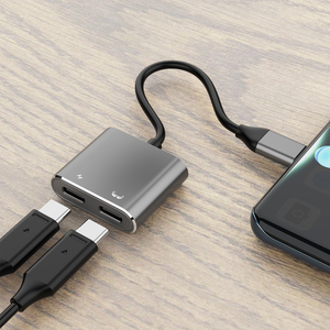 Tuti Bán Buôn 2-Trong-1 AR Thông Minh Kính Loại C Docking Station <span class=keywords><strong>Adapter</strong></span> Cho Điện Thoại Máy Tính Trò Chơi Giao Diện Điều Khiển - Product Image 2