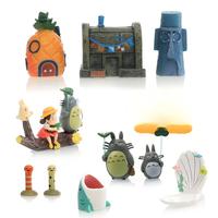 Ornement en argile imprimé pour aquarium, motif grain de bois irrégulier, décoration paysagère, cachette pour crevettes et cichlidés