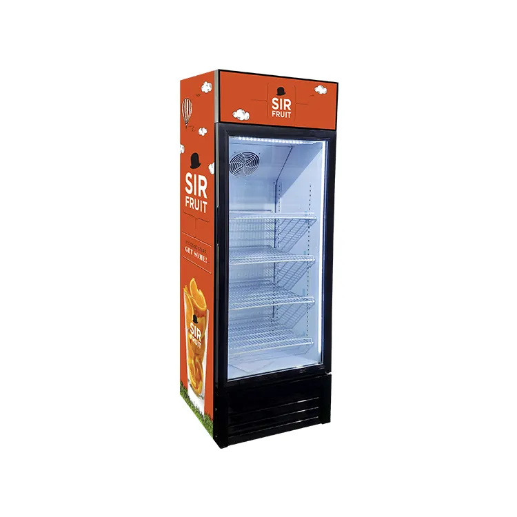 Meisda SC190BG bevande commerciale display torta frigo 190 LED scatola di luce verticale verticale refrigeratore