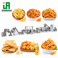 Ligne de production de machines à snacks pour chips frites et boulettes de maïs