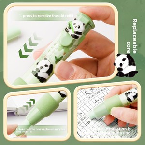 Cartoon Capybara Push-pull Gummen Student Rubber Schrijven Tekening Gum Creatieve Potlood Gum Schoolbenodigdheden Briefpapier - Product Image 4