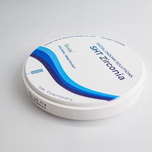 Bloques <span class=keywords><strong>de</strong></span> Zirconia Multicapa <span class=keywords><strong>de</strong></span> Alta Translucidez Vsmile HappyZir SHT, Compatibles con Amann Girrbach, para Fabricación <span class=keywords><strong>de</strong></span> Copings <span class=keywords><strong>de</strong></span> 10mm, CE - Product Image 1