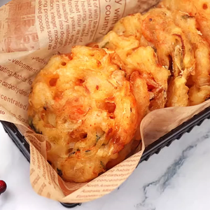 Gâteaux tempura de crevettes et de légumes pré-frits, avec de vraies crevettes, <span class=keywords><strong>friteuse</strong></span> à air ou <span class=keywords><strong>four</strong></span>, aliments surgelés pour les doigts - Product Image 2