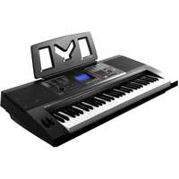 Clavier MIDI numérique portable 61 touches en bois massif avec fonction USB et sac pour instrument de musique