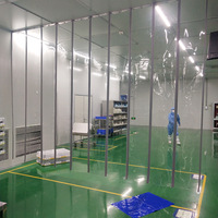 Rideau de porte en PVC souple magnétique super transparent sur mesure 200 mm 300 mm 400 mm OEM 2023