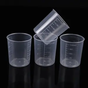 100ml 300ml En Plastique Transparent Gradué Tasse À Mesurer Cruche Bécher Cuisine pp en plastique tasse