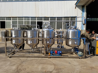 Equipo de refinación de aceite de almendras y manteca de karité de coco, refinería de petróleo crudo con tanque de desacidificación de aceite