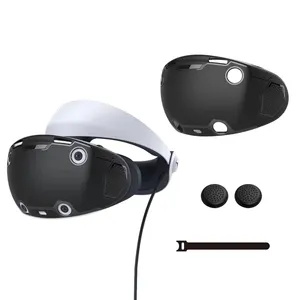 Juego completo de GP-520 para casco PS VR2, funda protectora de gafas a prueba de arañazos para PS VR2 con cubierta de barra basculante