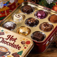Chocolat chaud de luxe personnalisé fabriqué en Chine, parfumé et délicieux, avec boîte cadeau