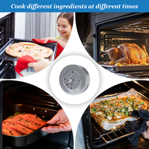 Minuterie de four mécanique ronde de 1 à 120 minutes pour cuisinière électrique et interrupteur à <span class=keywords><strong>micro</strong></span>-<span class=keywords><strong>ondes</strong></span>, accessoires pour hôtels et camping-cars. - Product Image 5