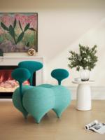 Fauteuil Gonflable Magique Créatif de Designer en Coton Haut de Gamme – Canapé Lounge Moderne pour Maison, Bureau, Chambre, Salon – Décontracté