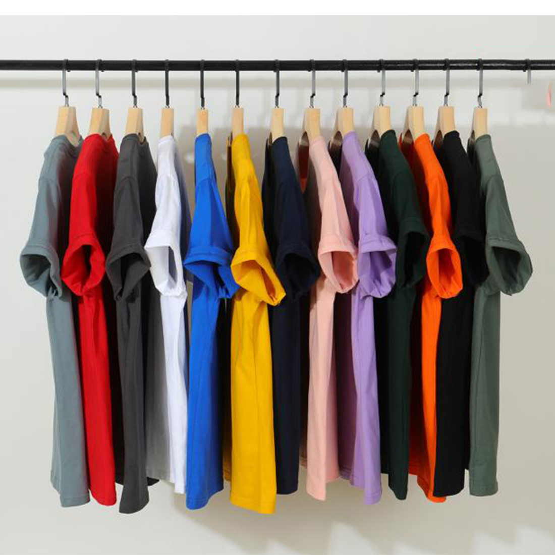 Custom Plain Oversized Men's T-shirts #P7172