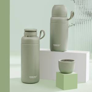 PINKAH Mini Termo Portátil de Acero Inoxidable de Doble Pared, 6oz 200ML, Botella de Agua, Taza para Exteriores, Mantiene Bebidas Frías o Calientes Durante 12 Horas - Product Image 2