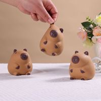Meilleure Vente : Capybara Filles - Balle Anti-Stress en Silicone Souple et Mignon Animal, Gadget de Décompression à Rebond Lent