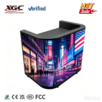 Écran LED de table pour DJ en intérieur HDR10+ 600CD P1.25 P1.538 P1.86 pour bar, hôtel, réception, comptoir de caisse